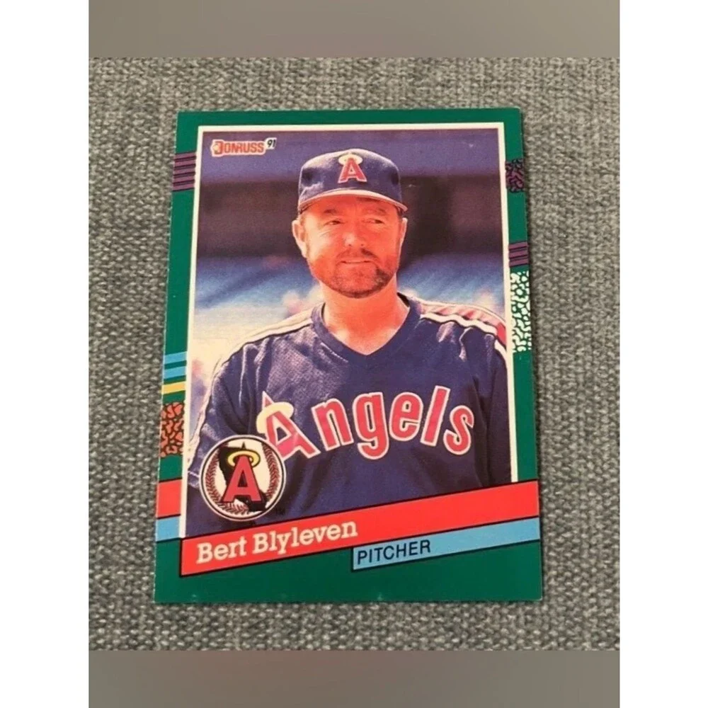 1991 Donruss Anaheim Angels Baseball Card Trading Card